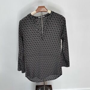 Collective Concepts Monochrome Geometric Blouse